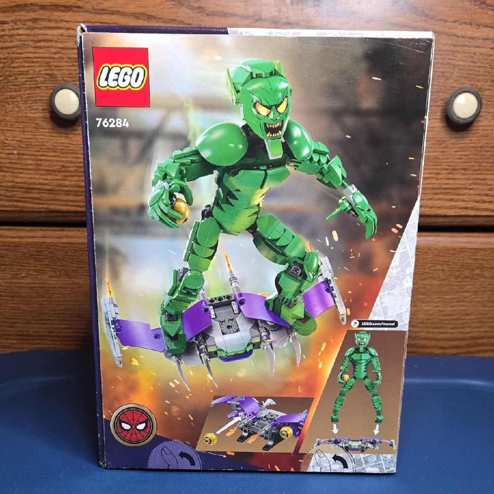 LEGO Marvel Green Goblin Figure - Picture 2 of 3